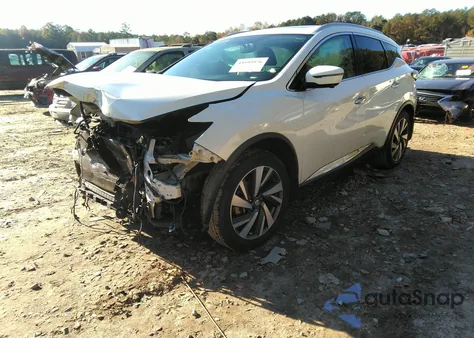 2018 Nissan Murano Platinum из США, поврежденный, VIN 5N1AZ2MH7JN163184